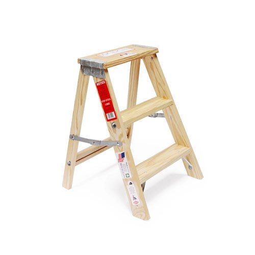 ウッドステップラダー WOOD STEP LADDER size2 脚立