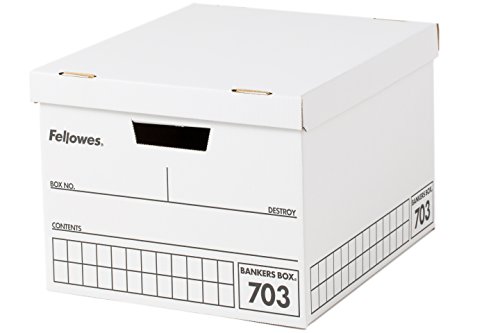 フェローズ 703バンカーズBox A4ファイル用 黒 3枚パック 内箱 5...