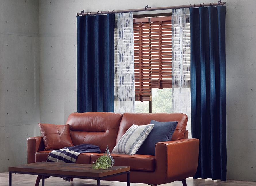 カーテンは、暮らす人の好みを映し出す