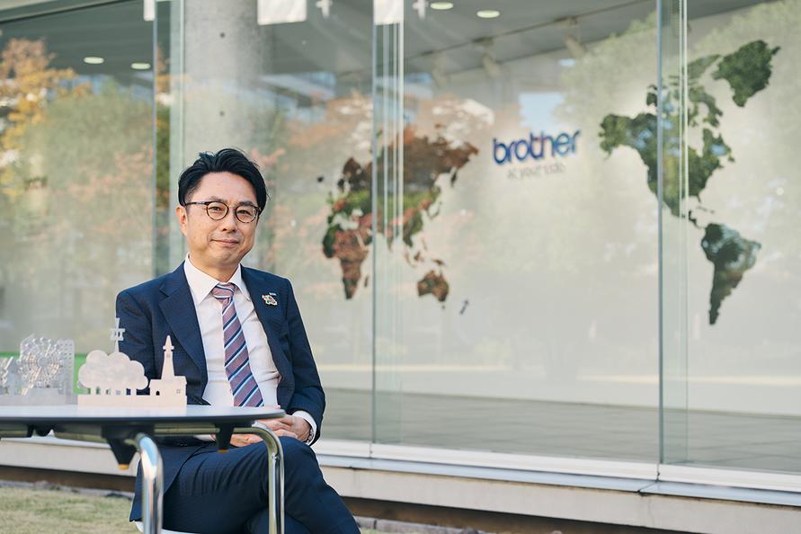 ブラザーの岩田俊夫さん