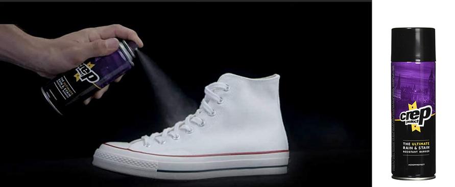 Crep Protectの防水スプレー